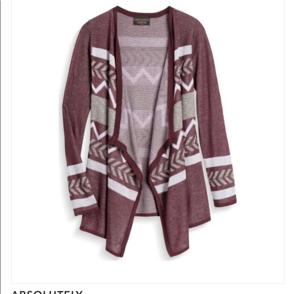 Stitch Fix Absolutely Open Drape Cardigan SZ Small